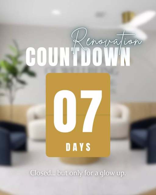 We hit pause for a moment, not a goodbye.
Same team. Same results. Same obsession with your skin. 💉

This is just the space catching up to the standard.
We reopen April 6. 💋