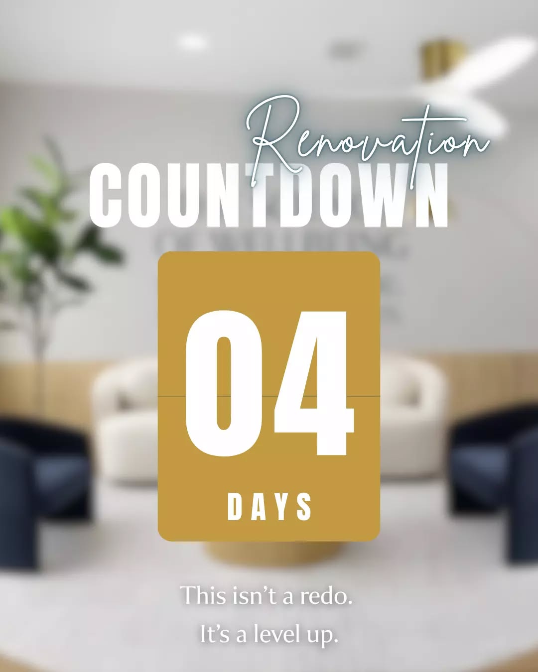 So what are we doing in there?
We're creating an experience that feels like you walked into your best skin era.
This isn’t a redo. It’s a level up.✨

The renovation is designed to make your visits smoother, faster, and more elevated.😍