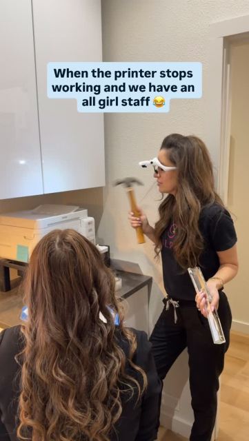 If you’re seeing this, send help 🔨😂 🤦‍♀️

#dallas #dallasmedspa #dallastx #dfw #printer